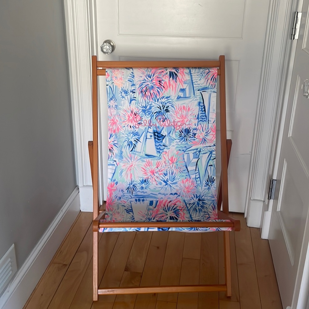 lilly pulitzer beach chair